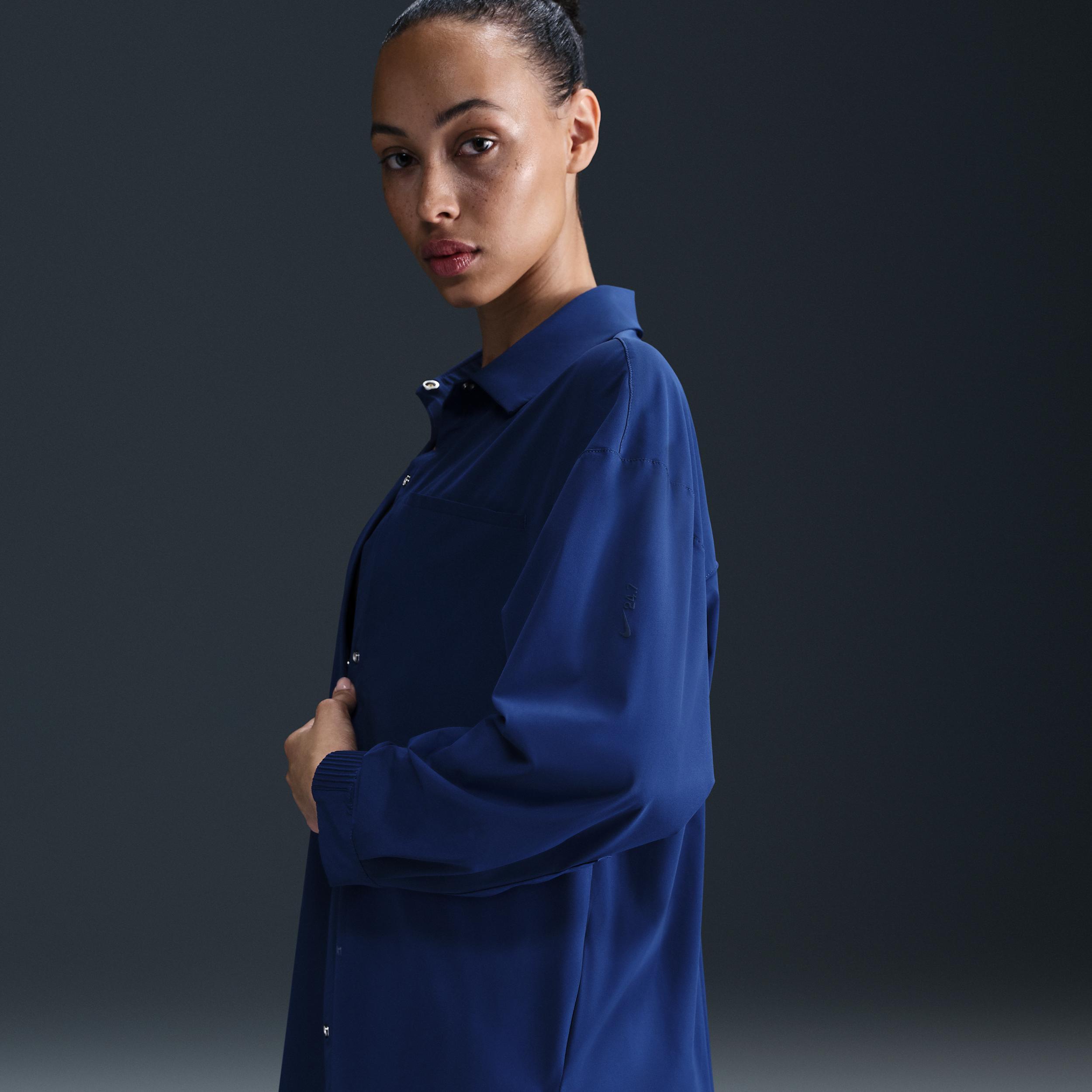 Nike 24.7 PerfectStretch Women's Dri-FIT Oversized Long-Sleeve Shirt Product Image