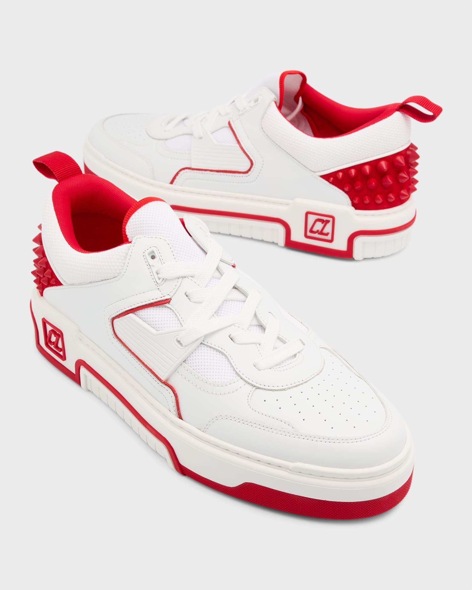 Men's Astroloubi Mesh and Leather Low-Top Sneakers Product Image