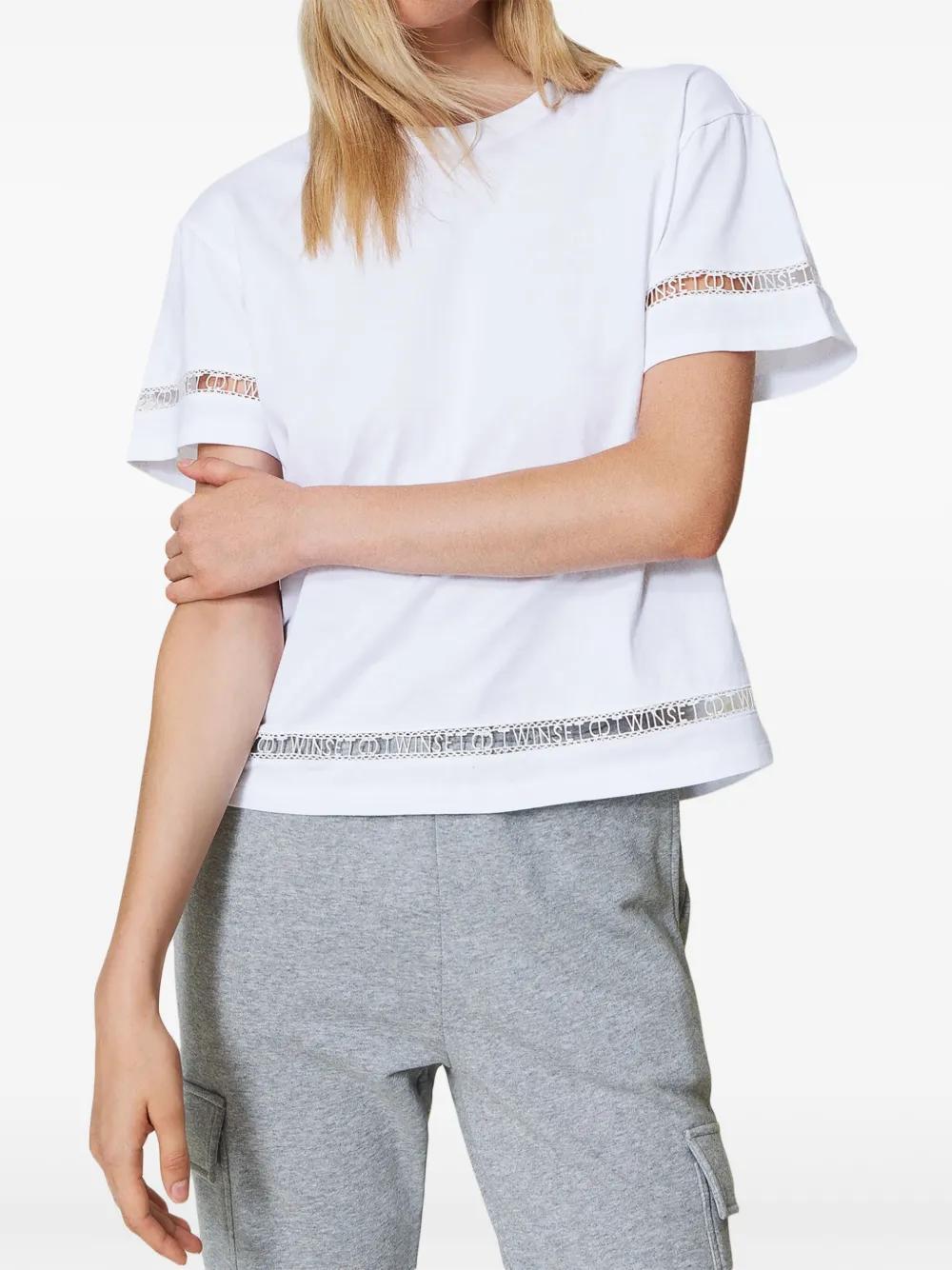 logo-embroidered T-shirt  Product Image