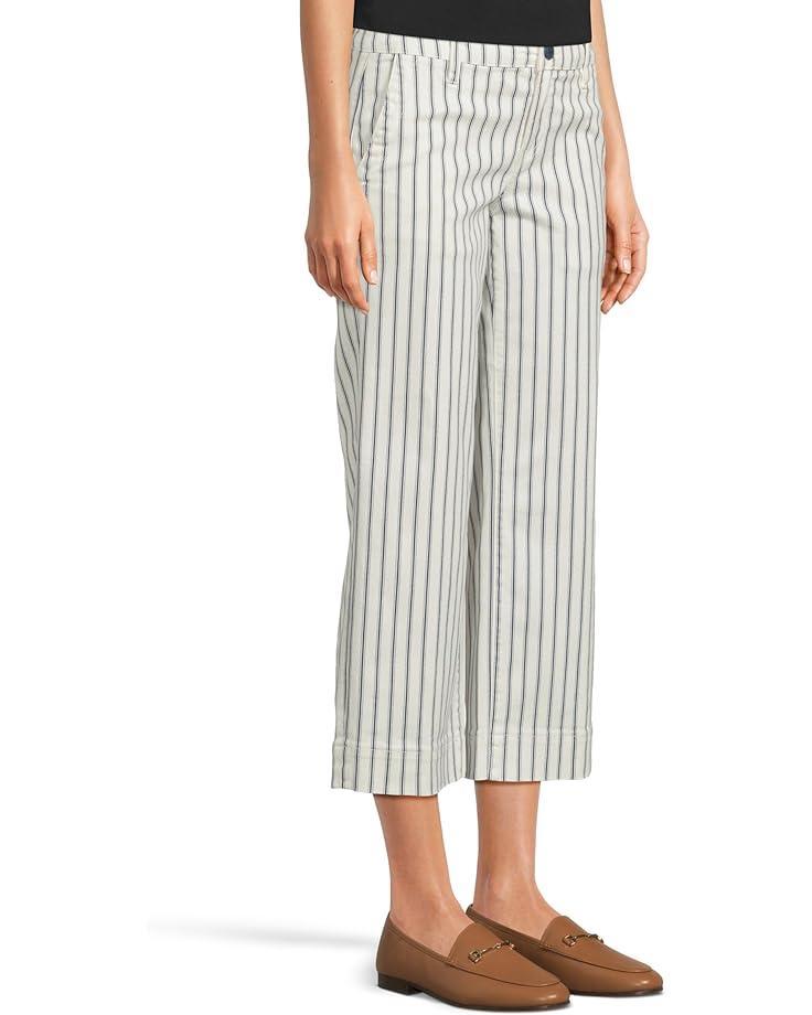 Wide Leg Knit Denim Cargo w/ Elastic Back Wb Product Image