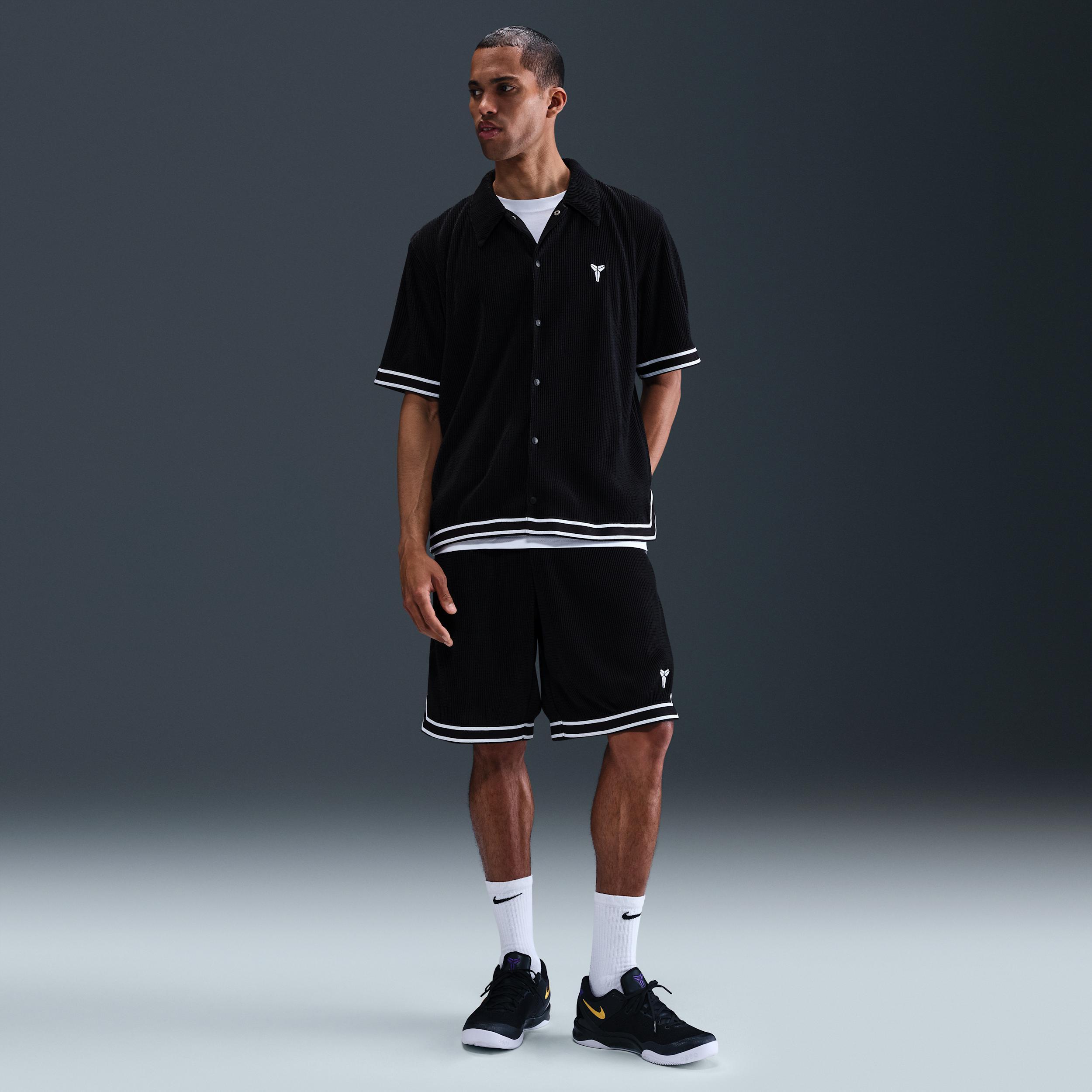 Nike Men's Kobe Pleated Short-Sleeve Basketball Top Product Image
