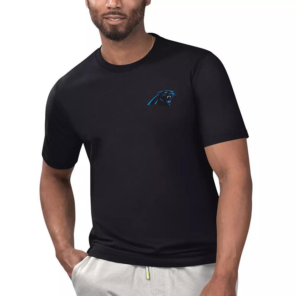 Men's Margaritaville Black Jacksonville Jaguars Licensed to Chill T-Shirt, Size: Medium Product Image