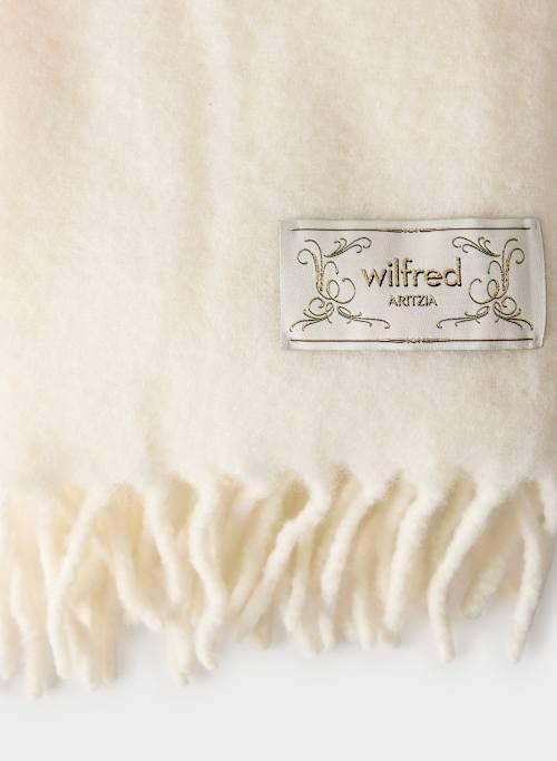 wool twist fringe scarf Product Image