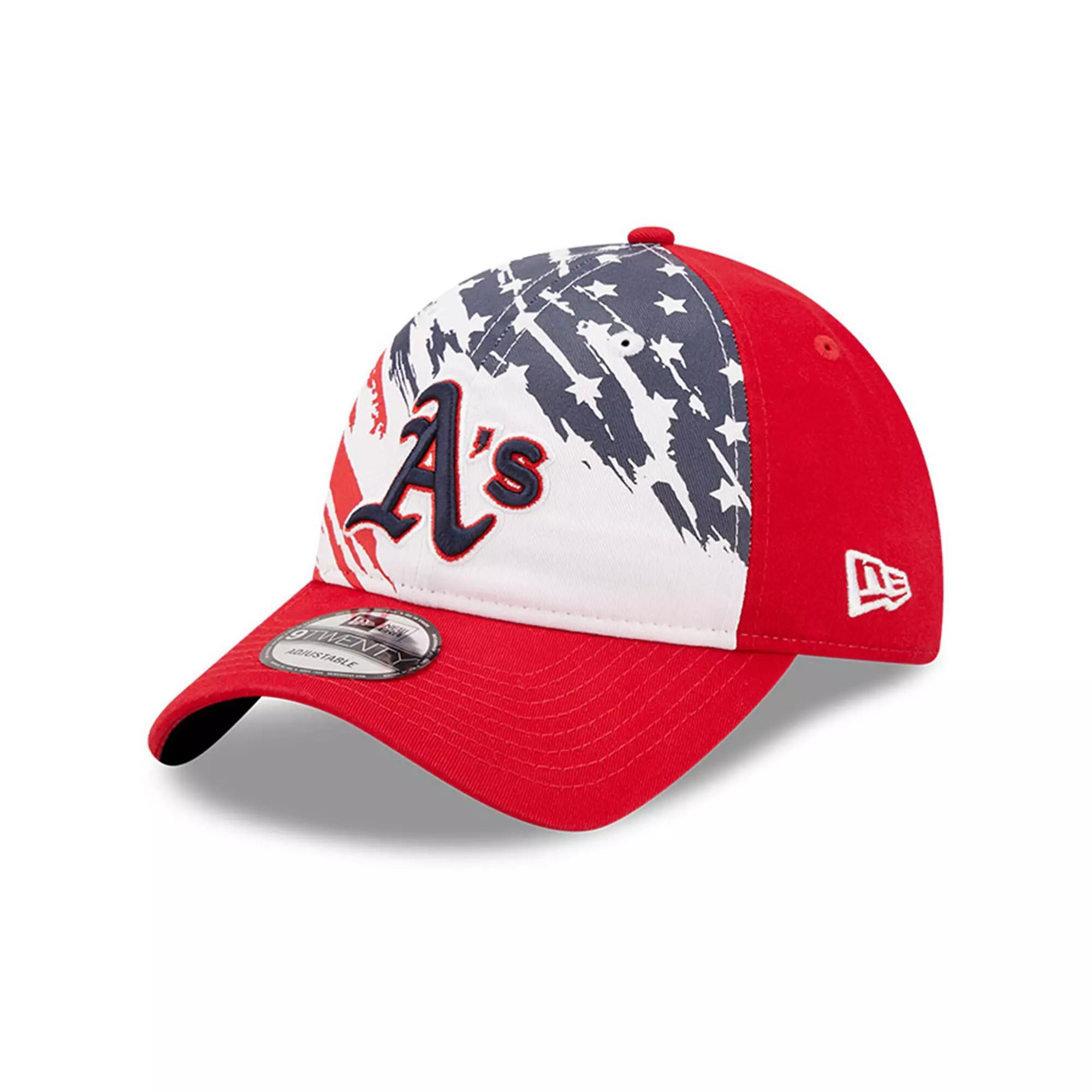 Mens New Era Oakland Athletics 2022 4th of July 9TWENTY Adjustable Hat Product Image
