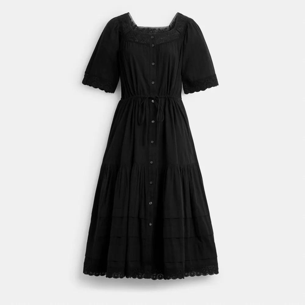 Crochet Trim Dress Product Image
