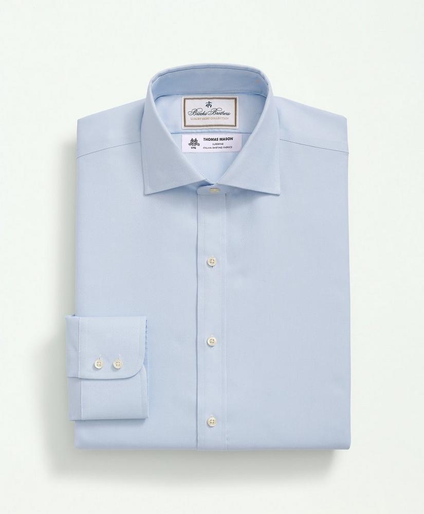Brooks Brothers X Thomas Mason® Cotton Poplin English Collar Dress Shirt Product Image