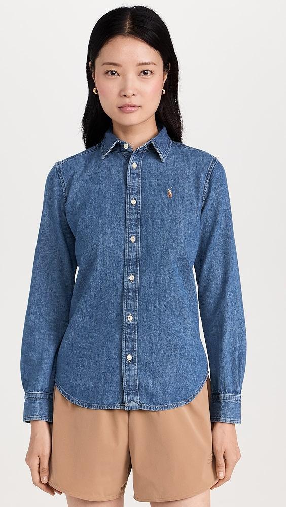 Polo Ralph Lauren Denim Long Sleeve Button Down | Shopbop Product Image