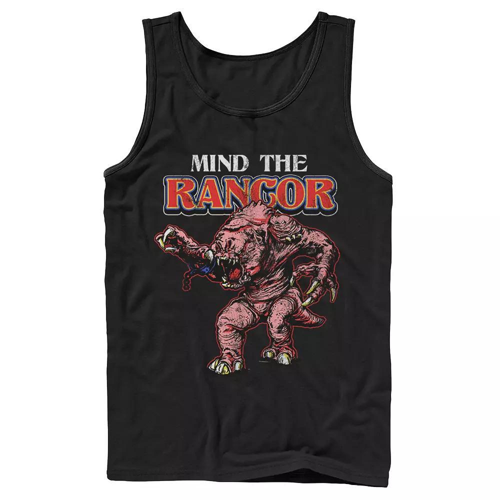 Men's Star Wars Mind The Rancor Portrait Tank Top, Size: Small, Grey Product Image