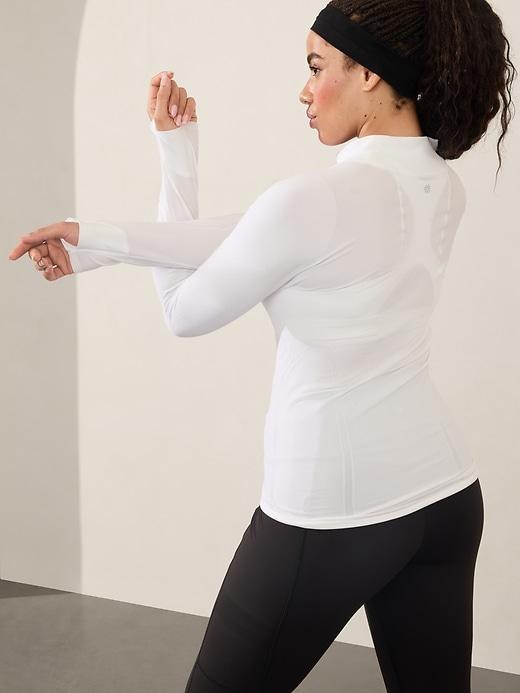 Momentum Seamless Mock Neck Top Product Image