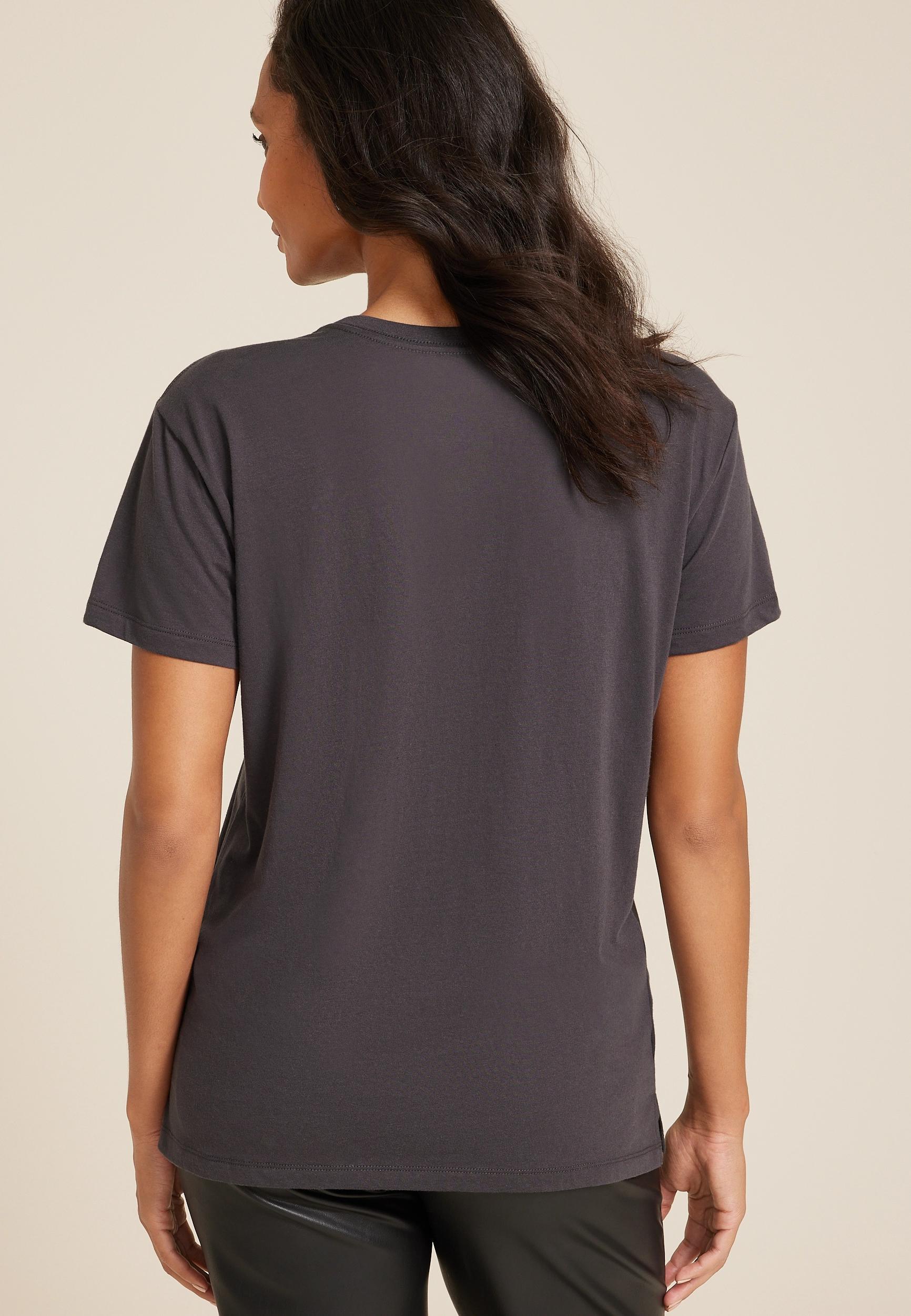 Maurices Womens X Small Size The Breakfast Club Relaxed Fit Graphic Tee Product Image