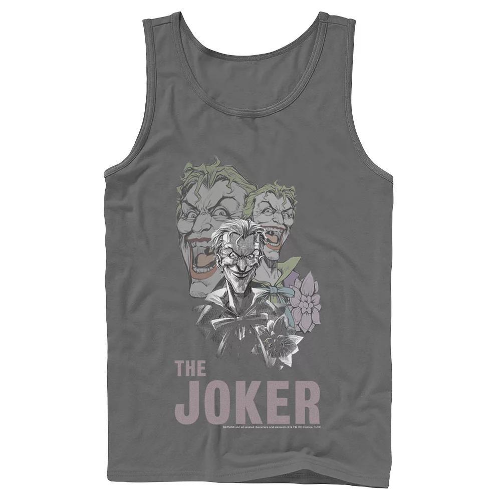 Men's DC Comics The Joker Collage Tank Top, Size: Large, White Product Image