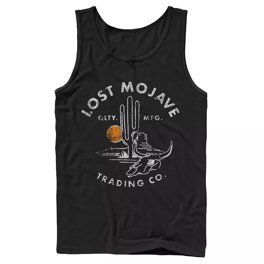 Men's Fifth Sun Lost Mojave Line Art Tank Top, Size: XL, Black Product Image