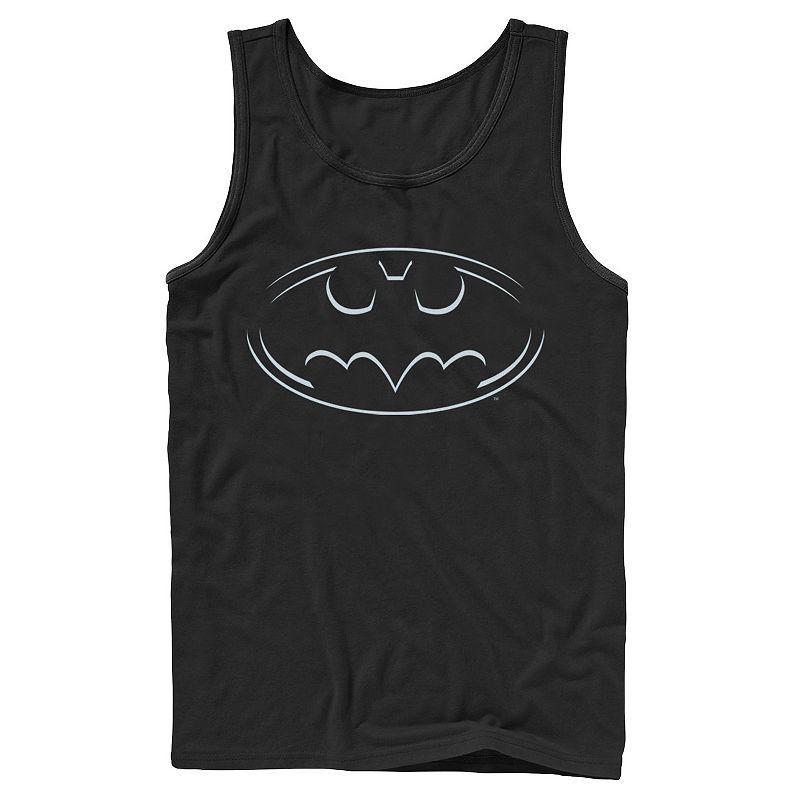 Men's Marvel Captain Marvel Movie Chest Symbol Tank Top, Size: XL, Black Product Image