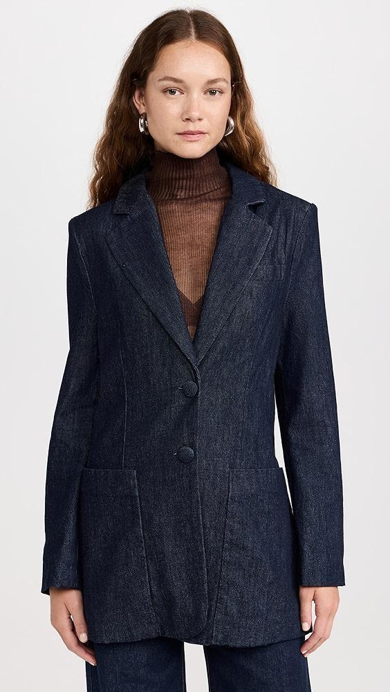 AFRM Agnes Oversized Blazer | Shopbop Product Image