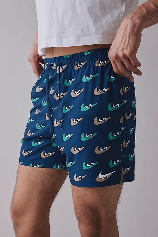 Nike Multi Print 5 Swim Short Mens at Urban Outfitters Product Image