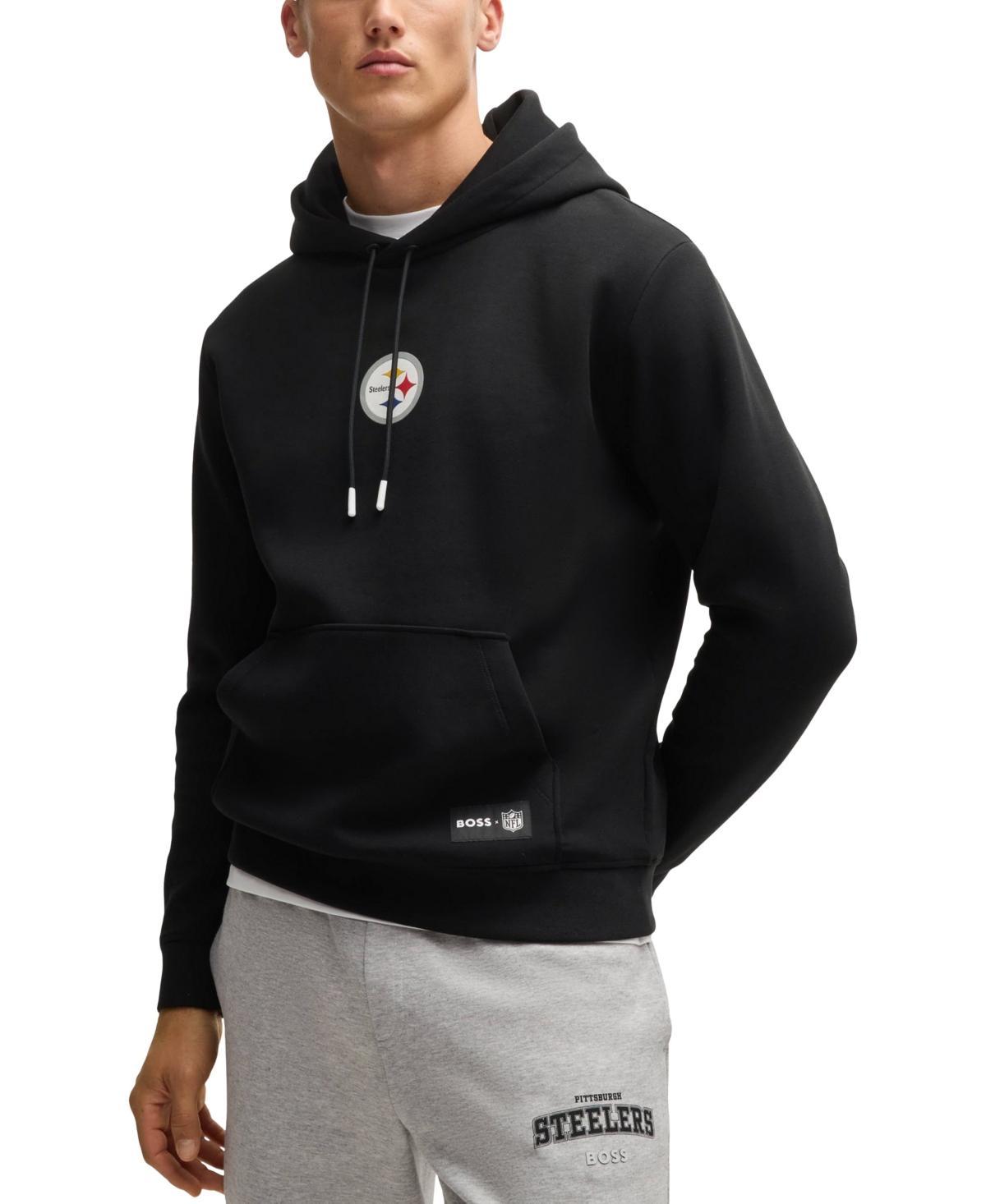 Unisex Hugo Boss Navy Dallas Cowboys Woodson Tri-Blend Hoodie, Adult Unisex, Size: Small, Blue Product Image