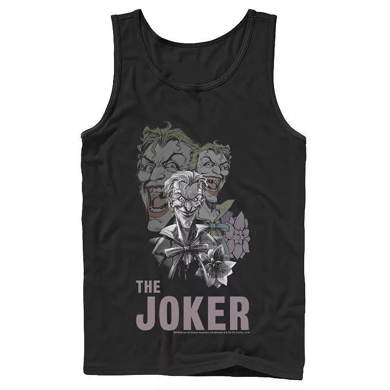 Men's DC Comics The Joker Collage Tank Top, Size: Large, White Product Image
