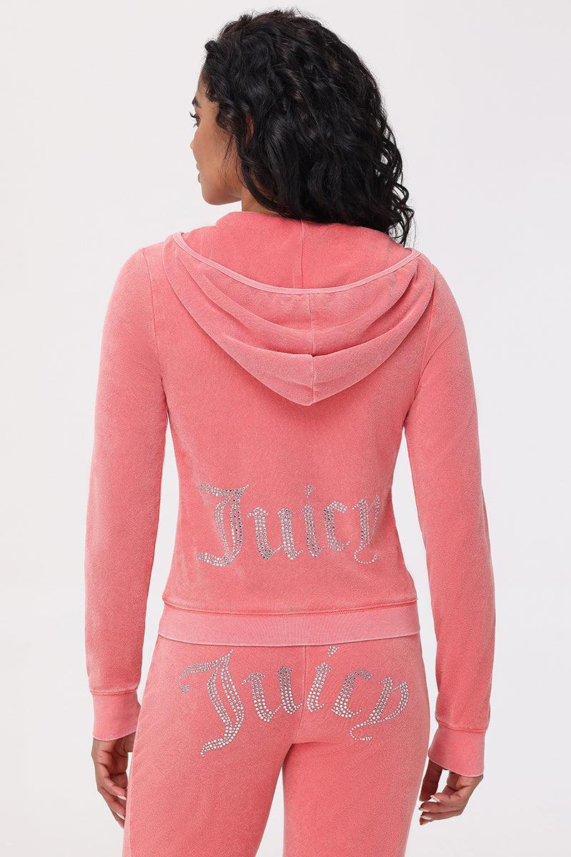 Big Bling Towel Terry Zip Hoodie Product Image