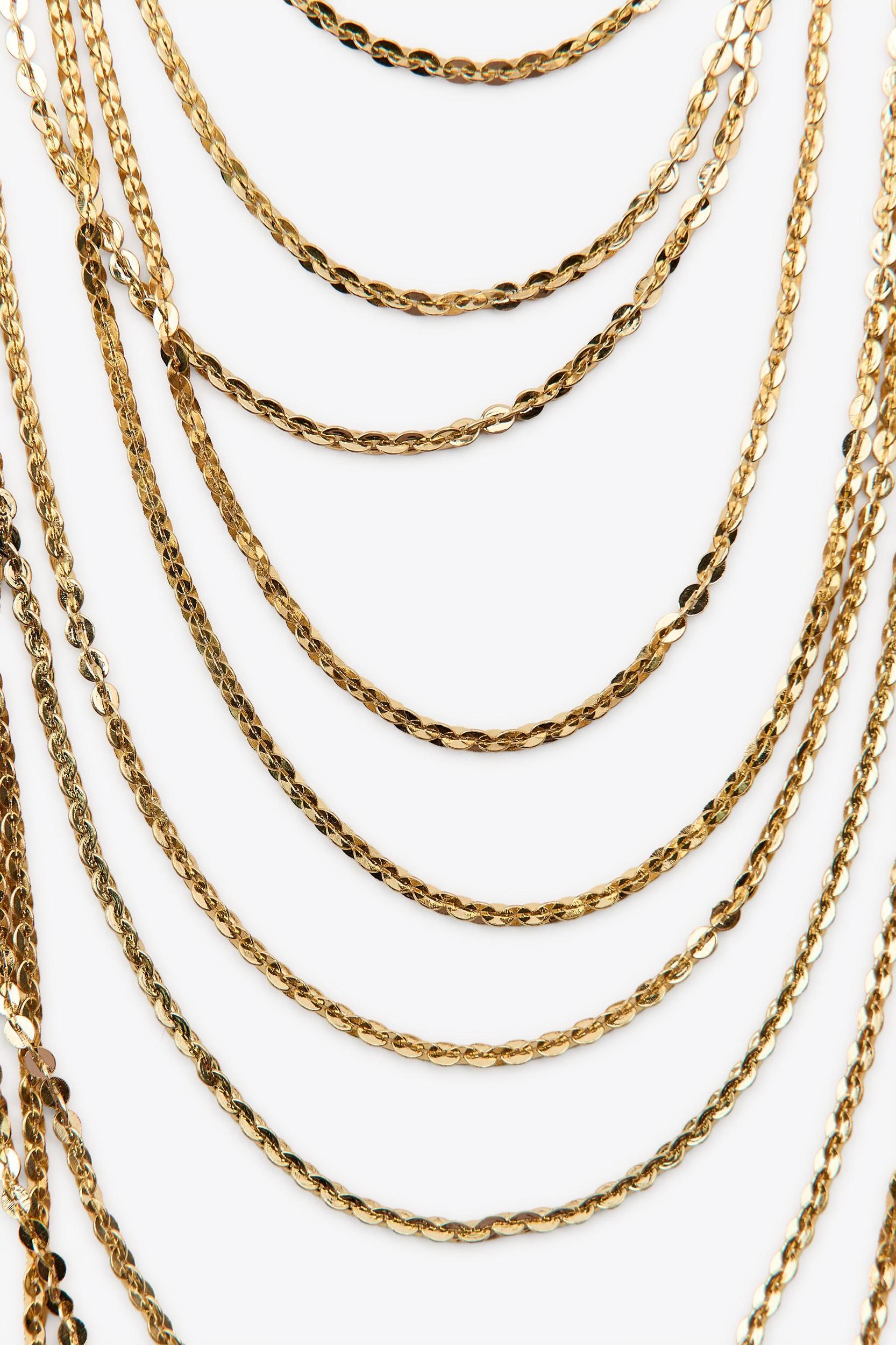 MULTICHAIN NECKLACE Product Image
