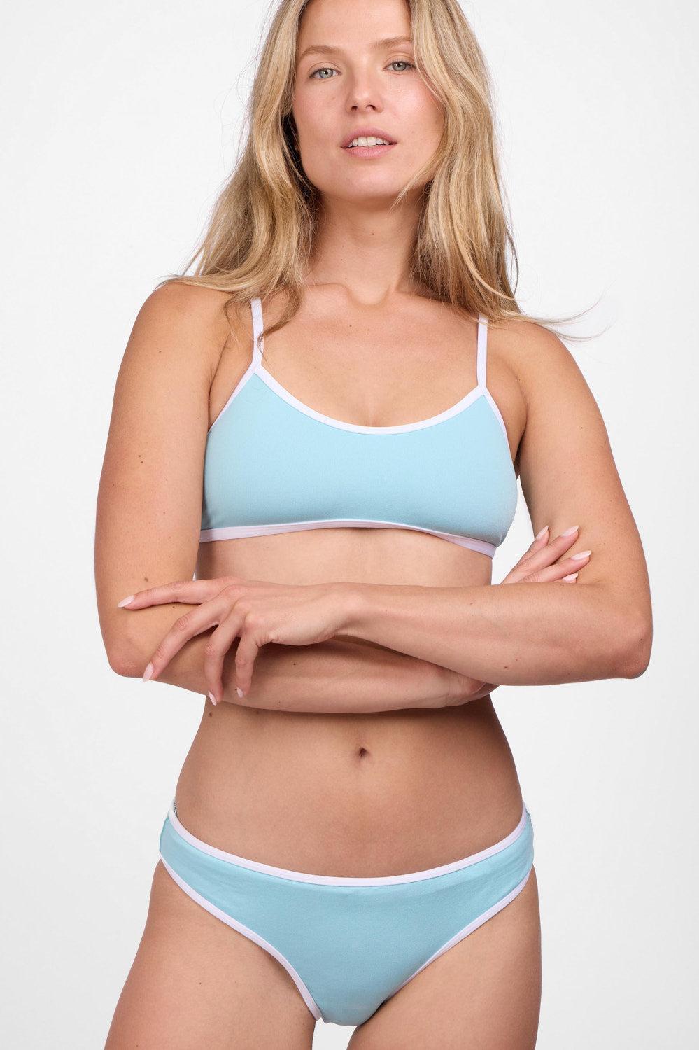 Whitney Bikini Bottom - Green Apple Contrast Female Product Image