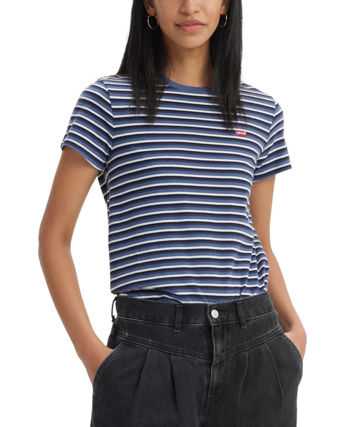 Levis Womens The Perfect Crewneck Cotton T-Shirt Product Image