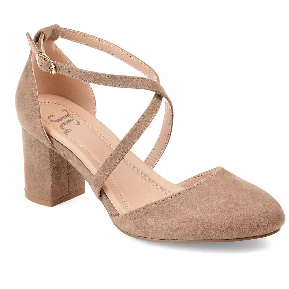 Journee Foster Womens Pumps Brown Product Image