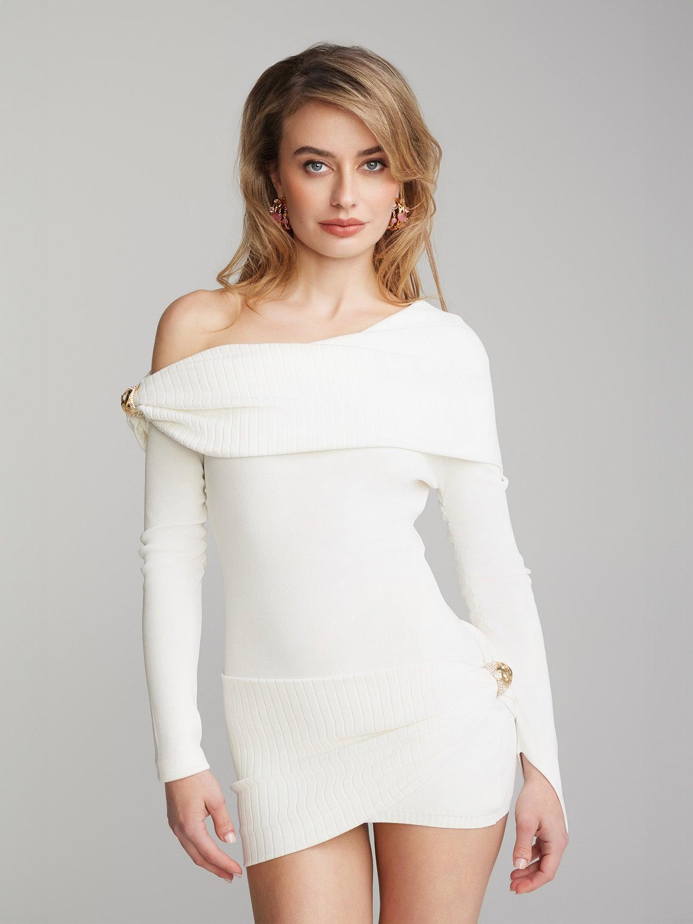 Nicole Dress (White) (Final Sale) Product Image