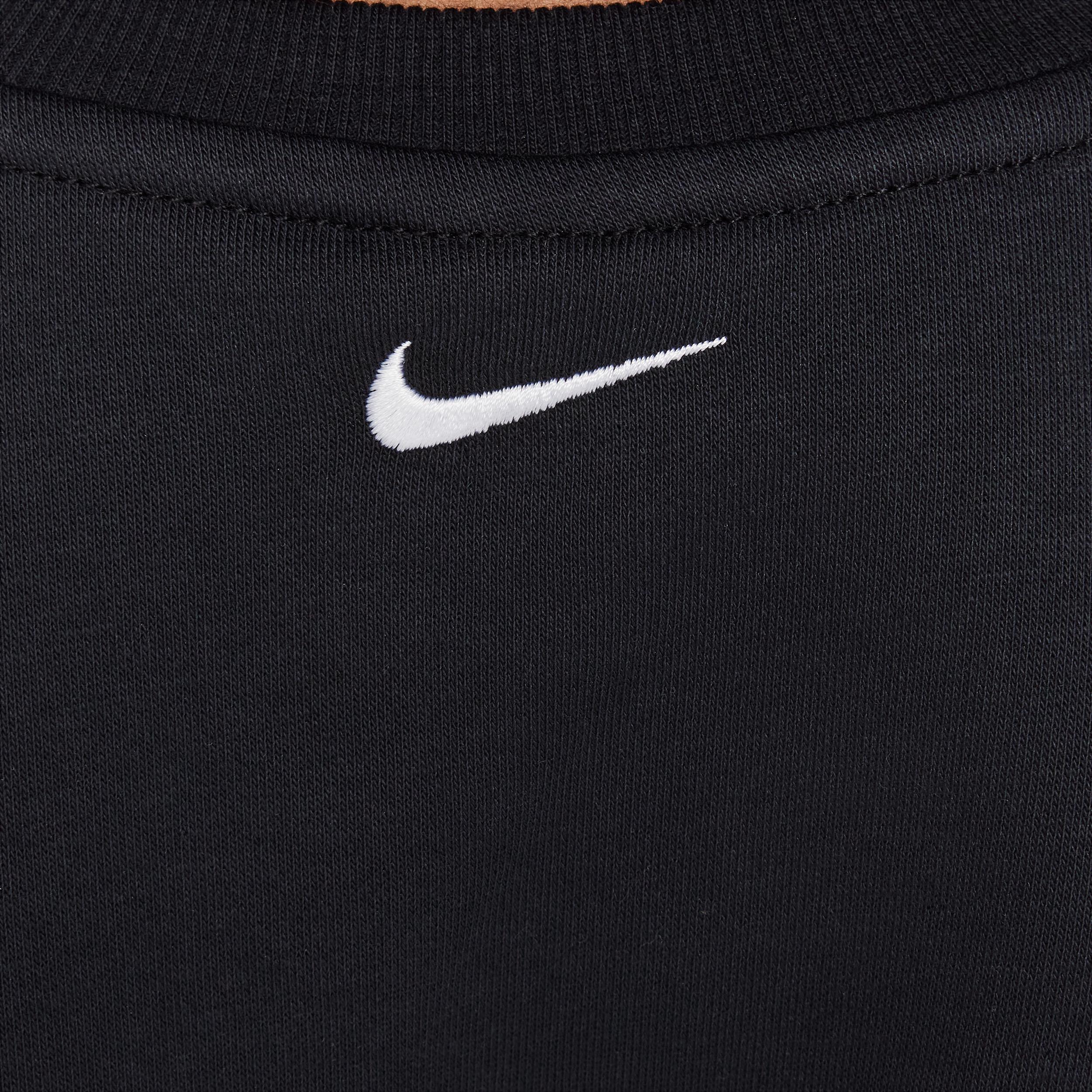 Womens Nike Sportswear Club Girls French Terry Crew-Neck Sweatshirt Product Image