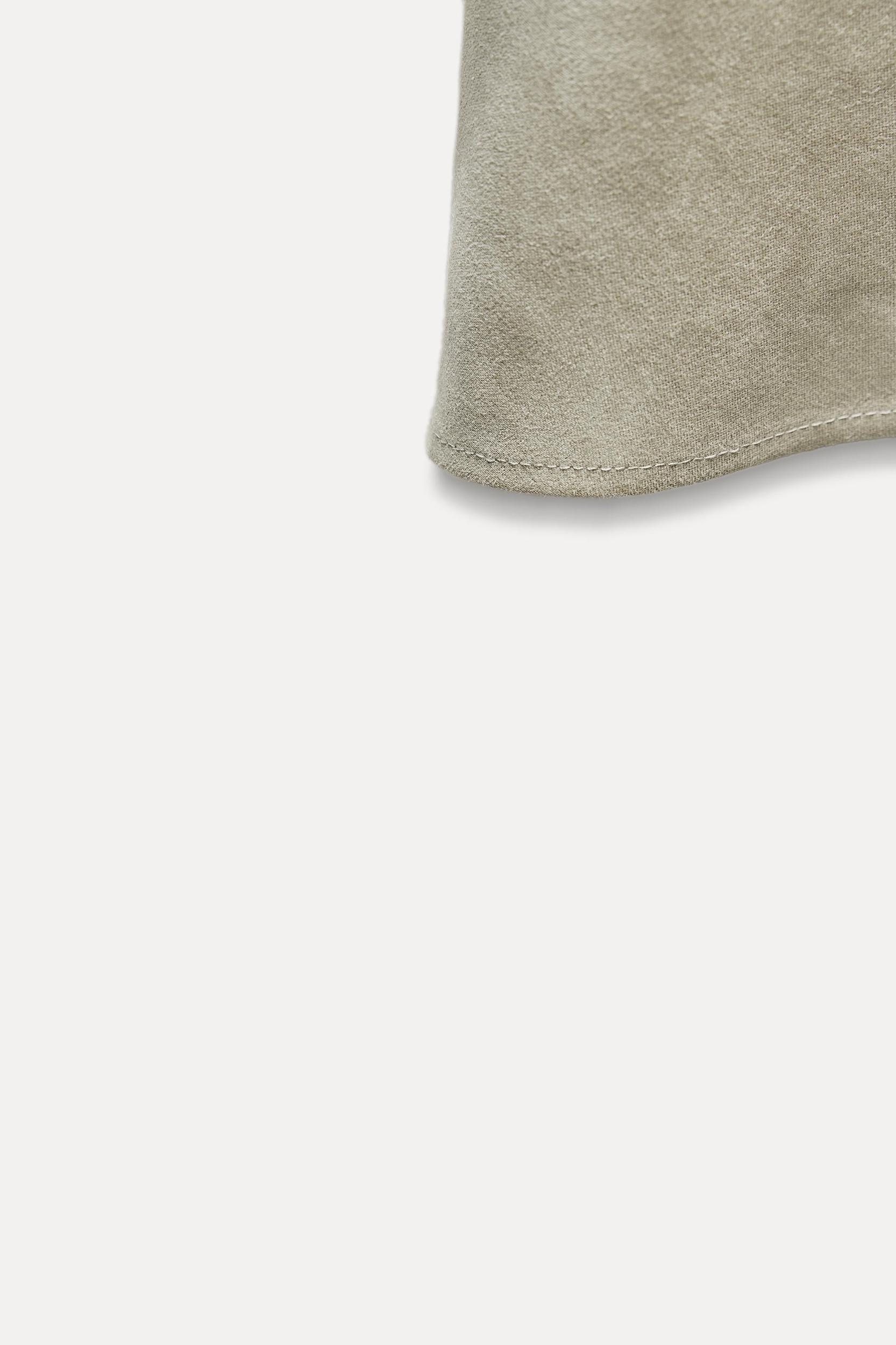 FAUX SUEDE MIDI SKIRT Product Image