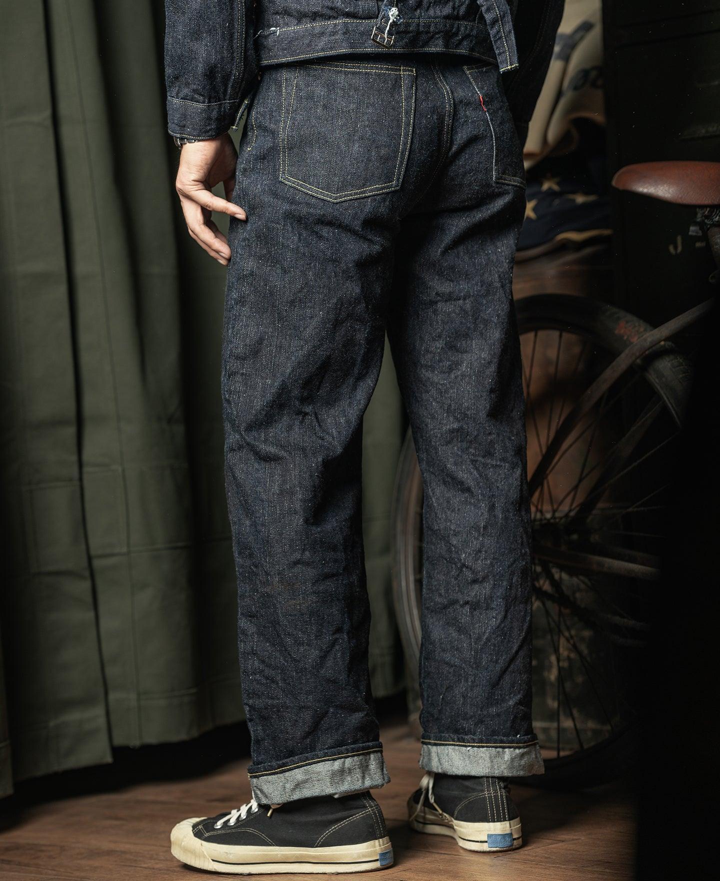 S801XX 1943 War Simplified Model Selvedge Denim Jeans Product Image