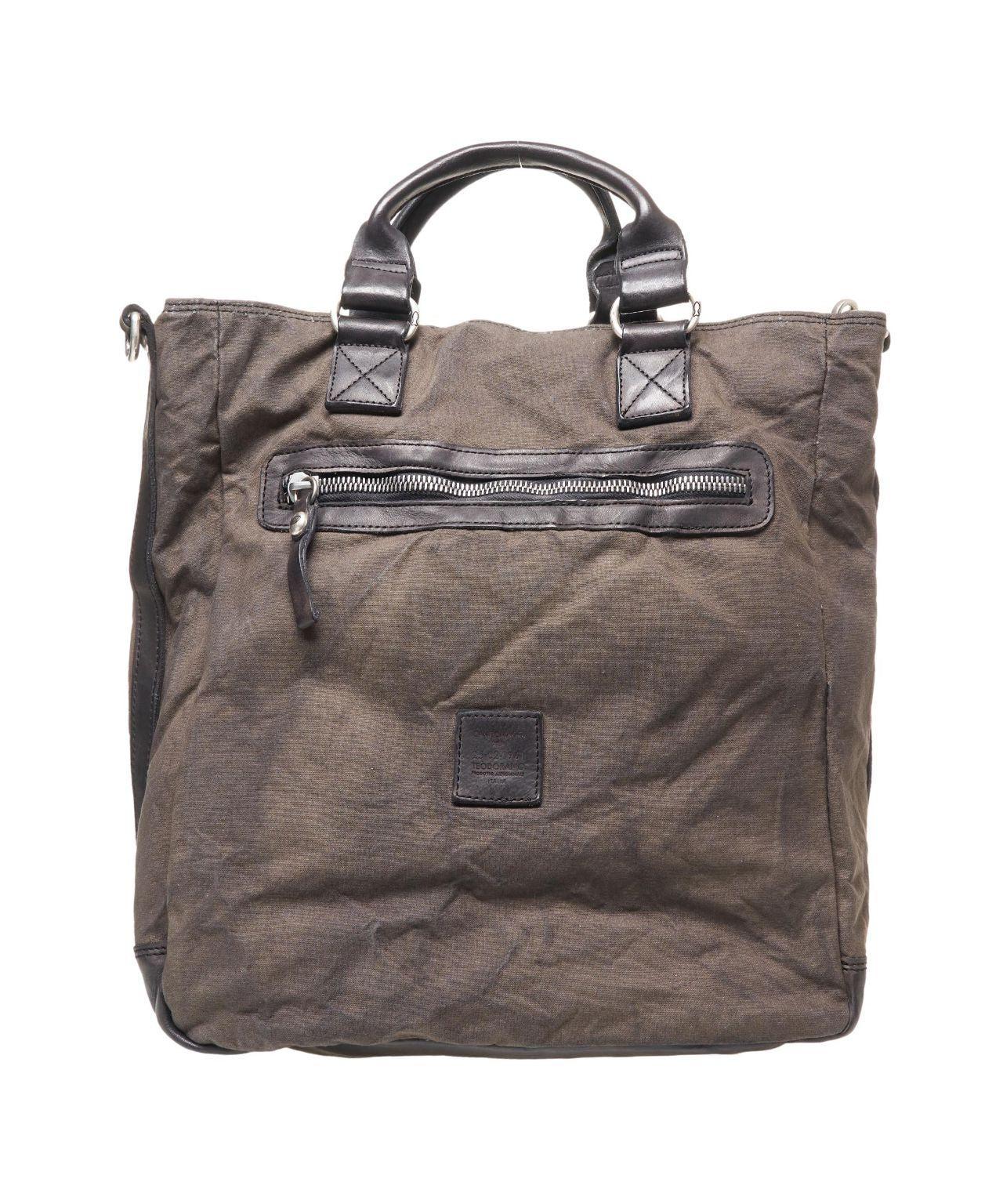 Business bag in canvas and leather Product Image