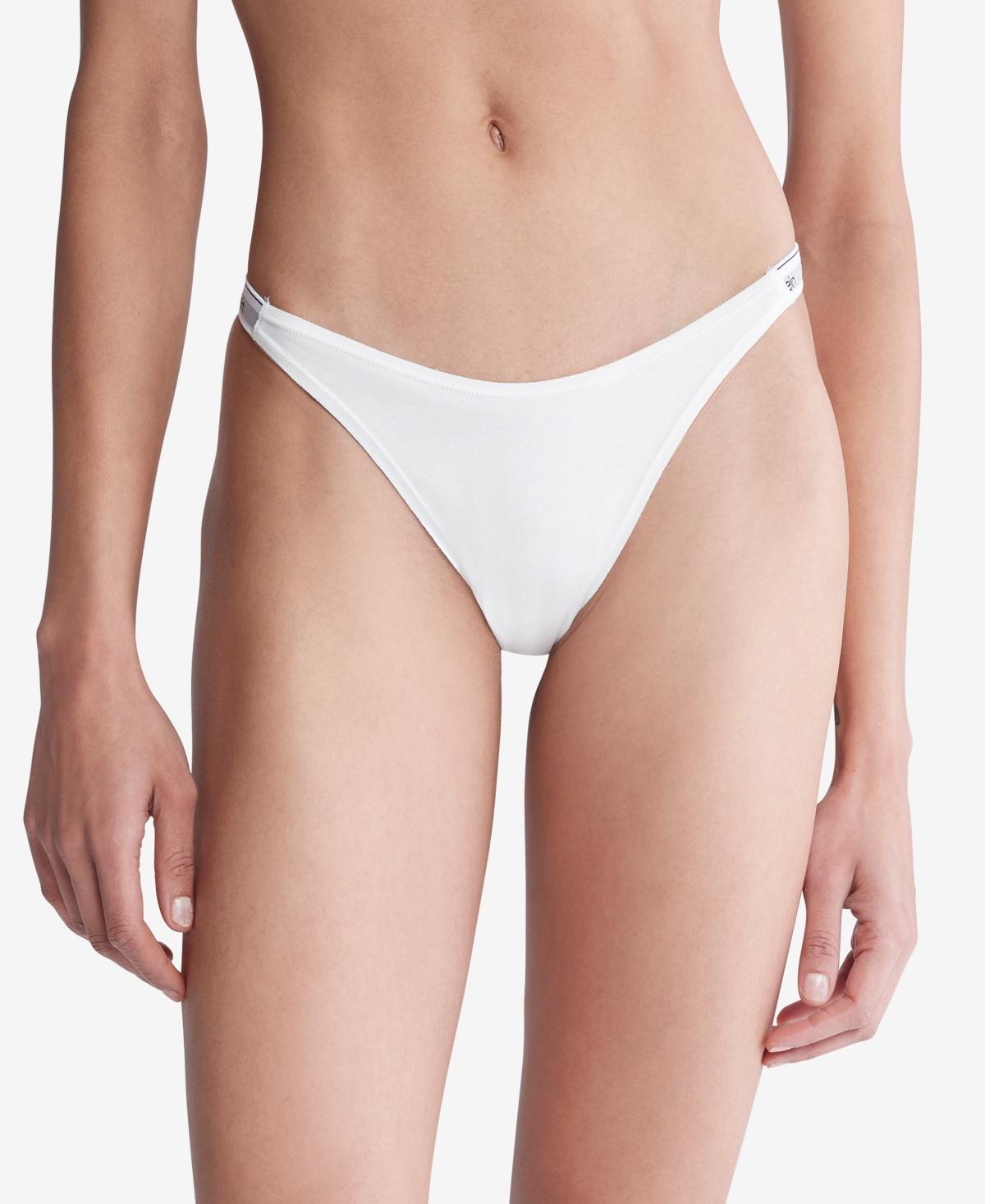 Calvin Klein Women's Modern Logo Dipped String Thong - Multi - XL Product Image