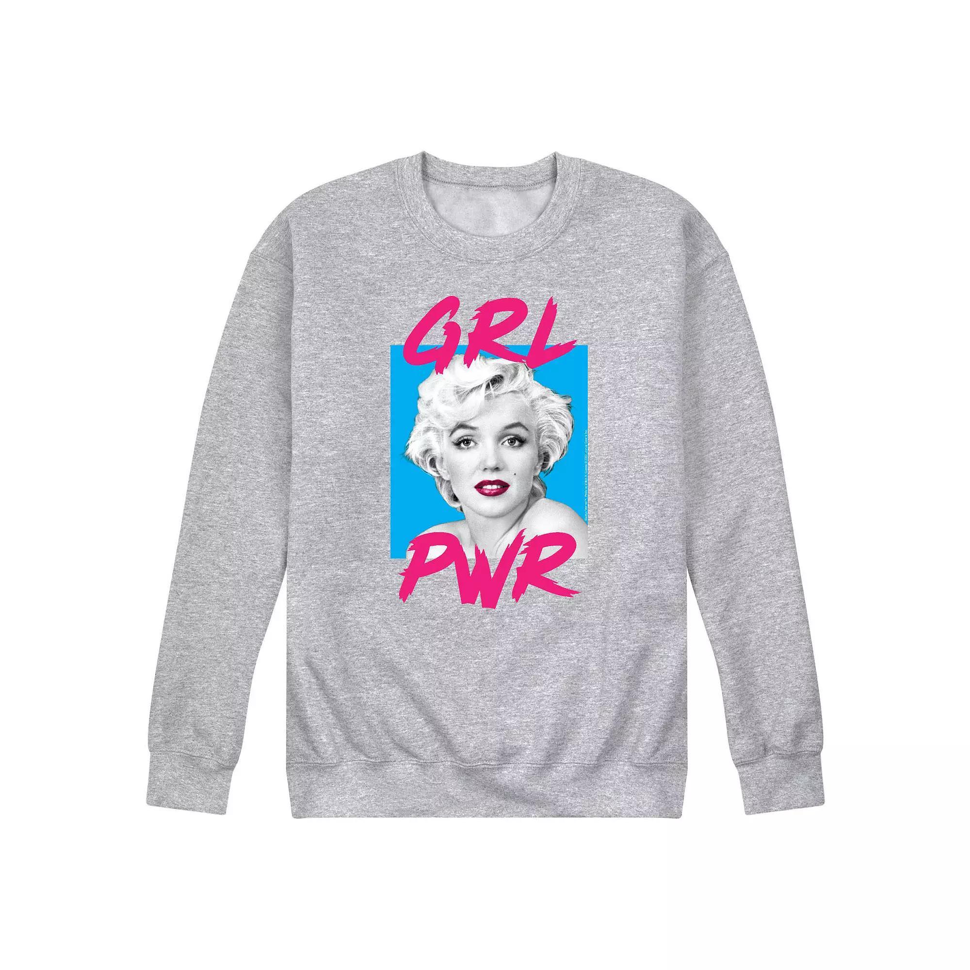Mens Marilyn Monroe GRL PWR Sweatshirt Product Image