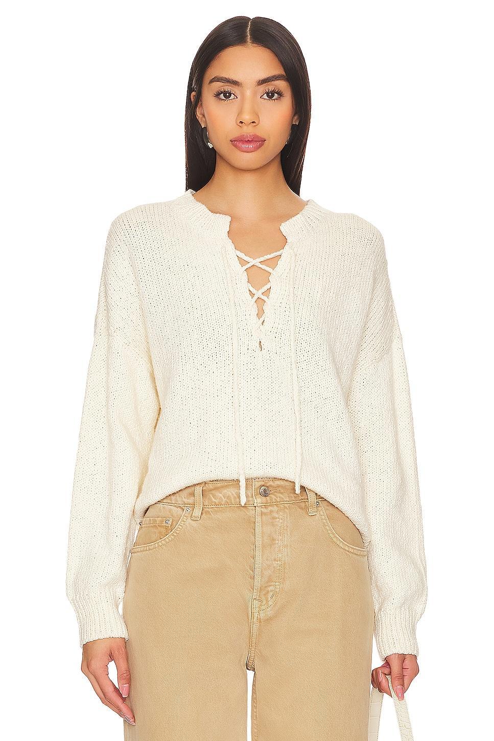 The Lace Up Pullover The Great Product Image