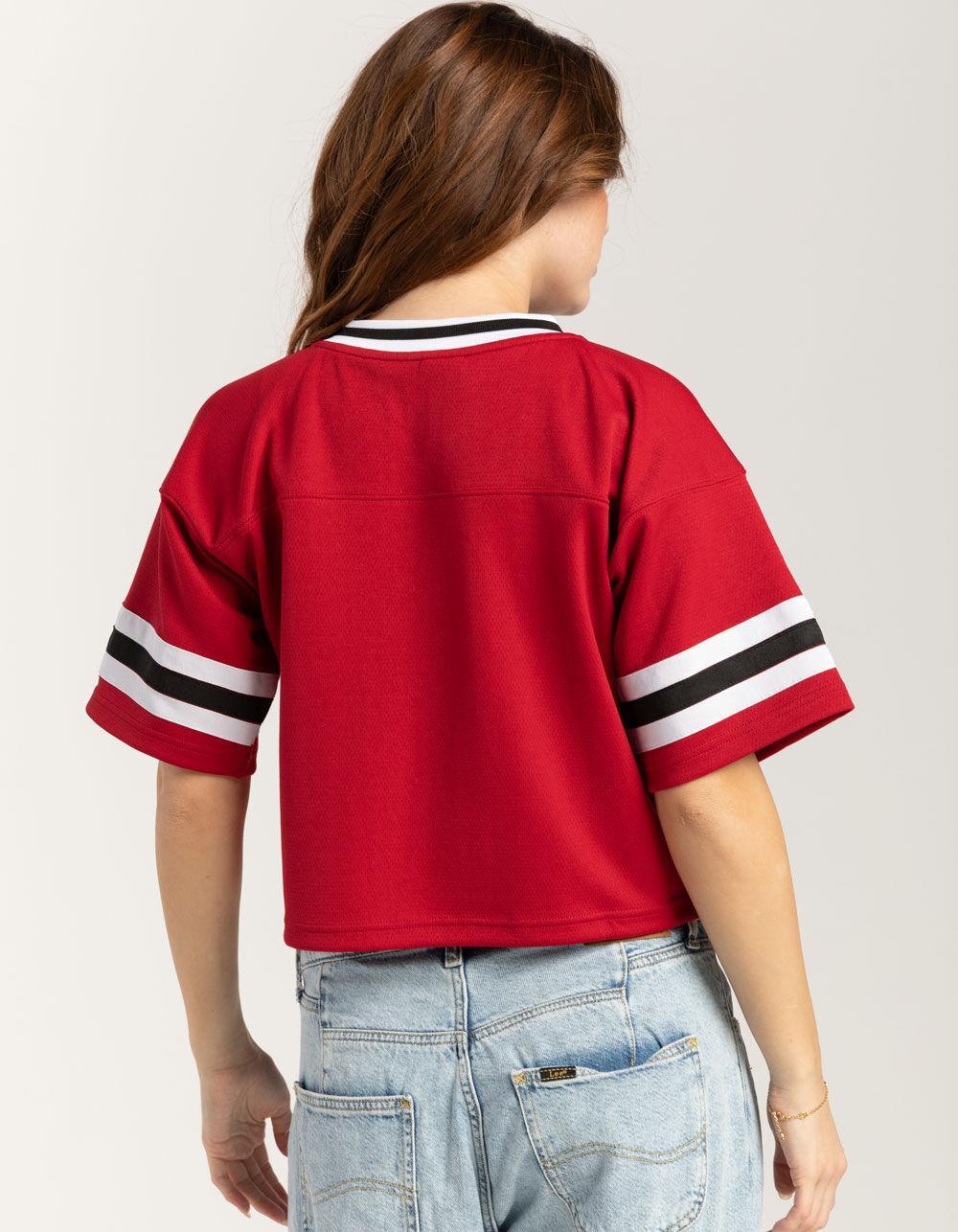 HYPE AND VICE University of Alabama Womens Football Jersey - RED Product Image