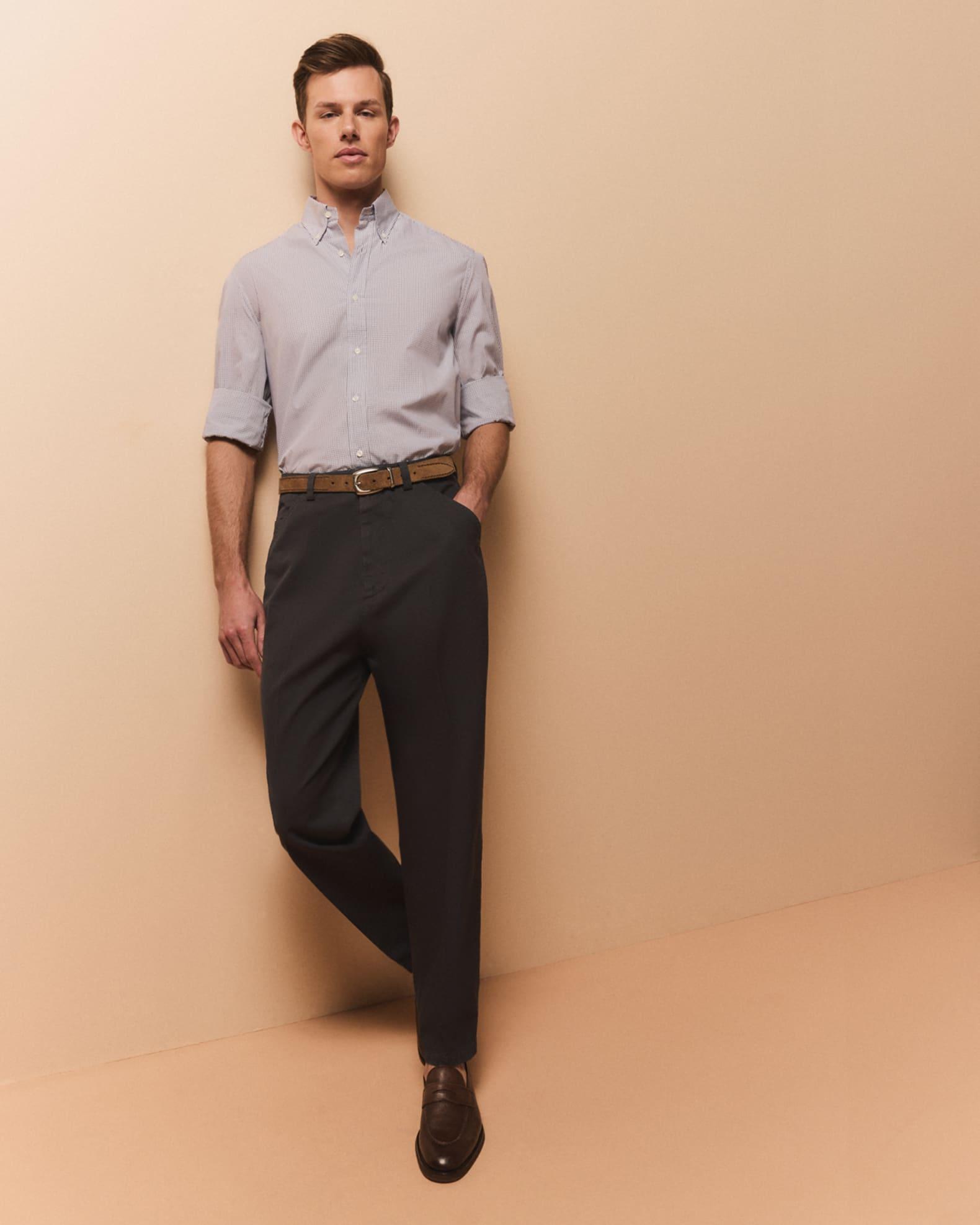 Men's Exclusive Cotton Five-Pocket Pants Product Image
