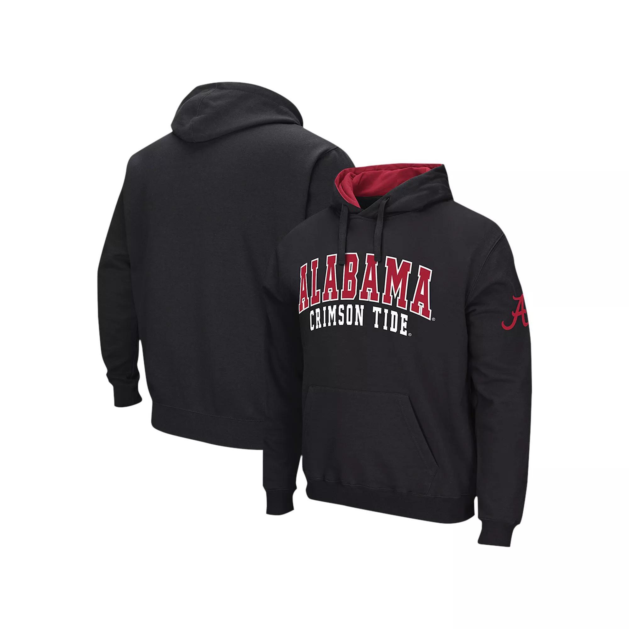 Mens Colosseum Alabama Crimson Tide Double Arch Pullover Hoodie Product Image