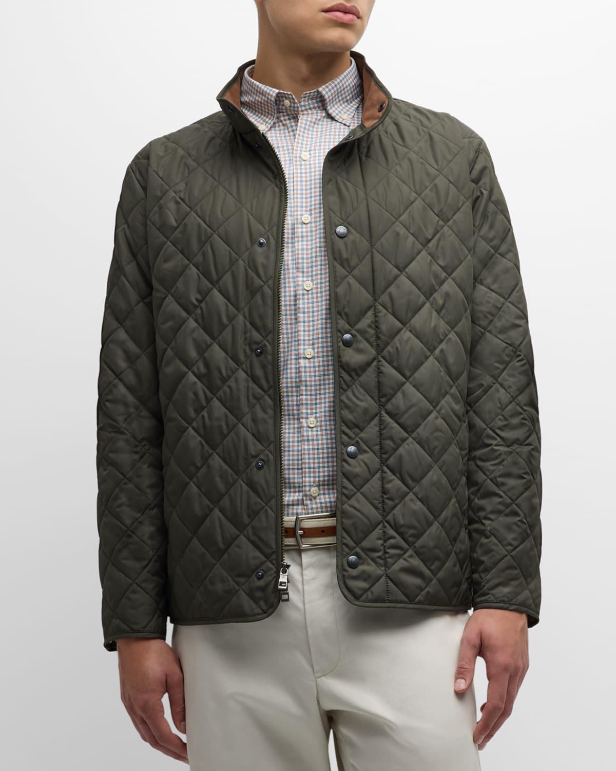 Mens Suffolk Quilted Coat Product Image