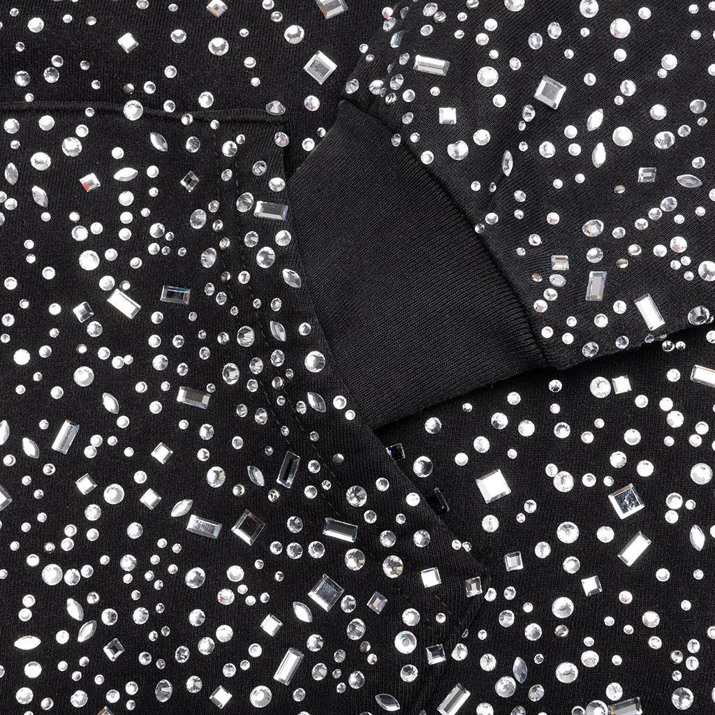 Shattered Glass Hoodie - Black Male Product Image