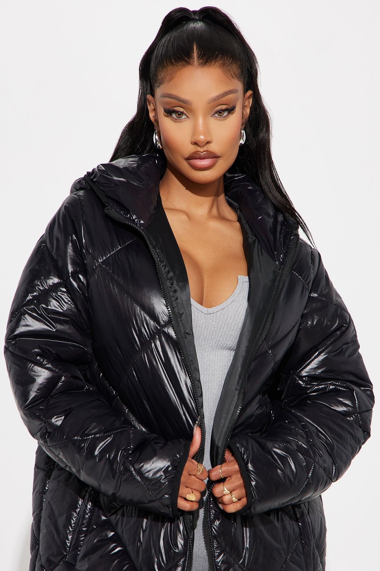 Everyday Swag Long Puffer - Black Product Image