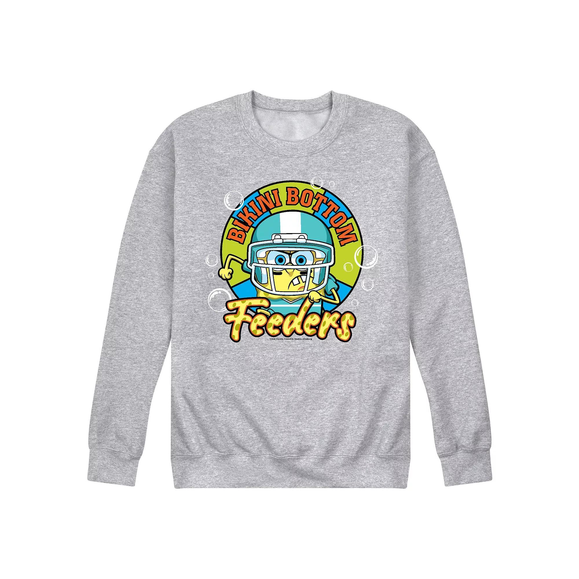 Mens SpongeBob SquarePants Bikini Bottom Sweatshirt Product Image