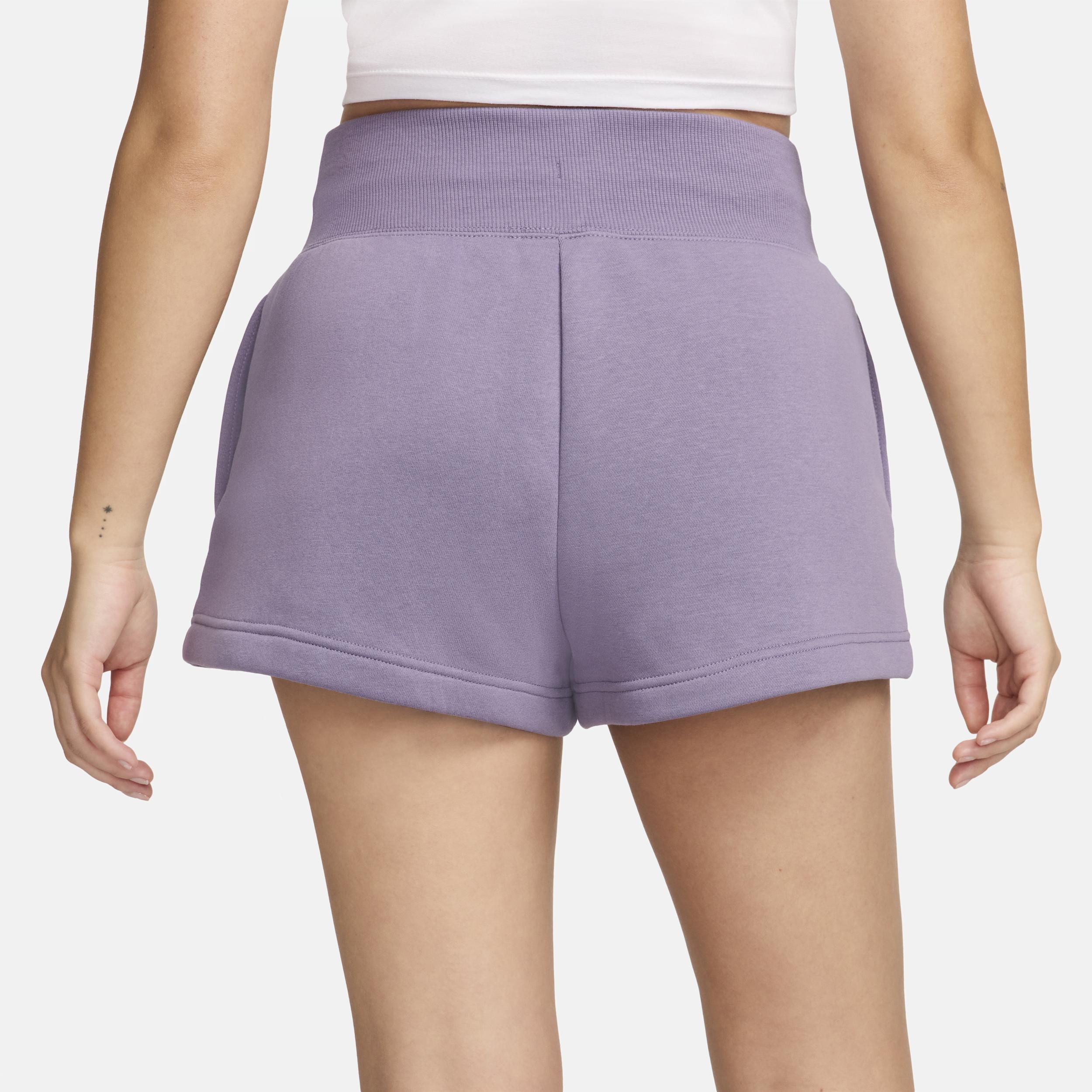 Nike Womens Sportswear Phoenix Fleece High-Waisted Loose Shorts Product Image