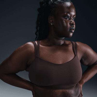 Nike Womens Zenvy Strappy Light-Support Padded Sports Bra (Plus Size) Product Image
