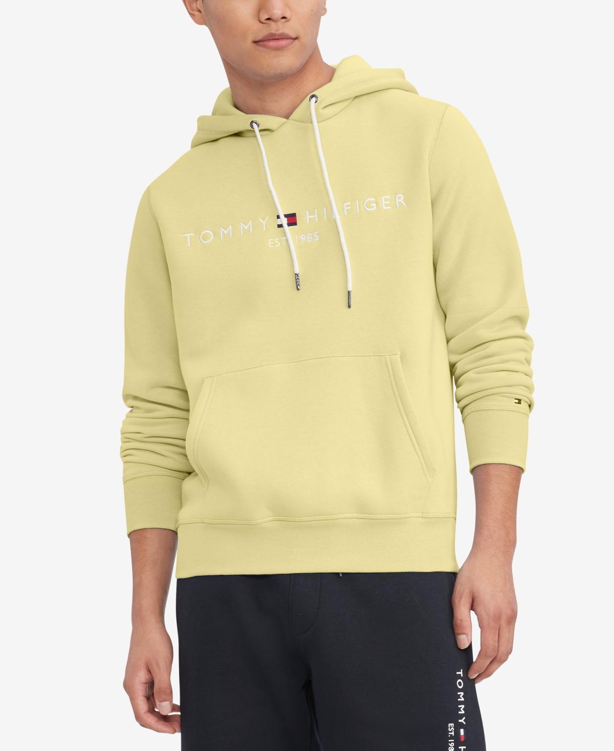Men's Tommy Hilfiger Embroidered Logo Hoodie, Size: Small, Captain Product Image