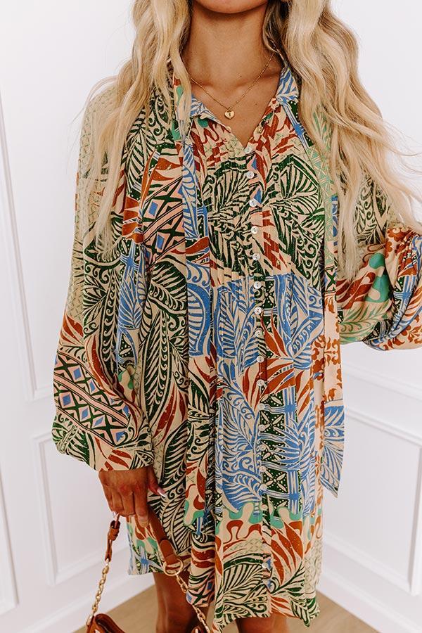 Paradise Palms Mini Dress Product Image