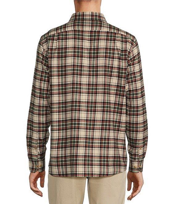 Hart Schaffner Marx Long Sleeve Neutral Plaid Sportshirt Product Image