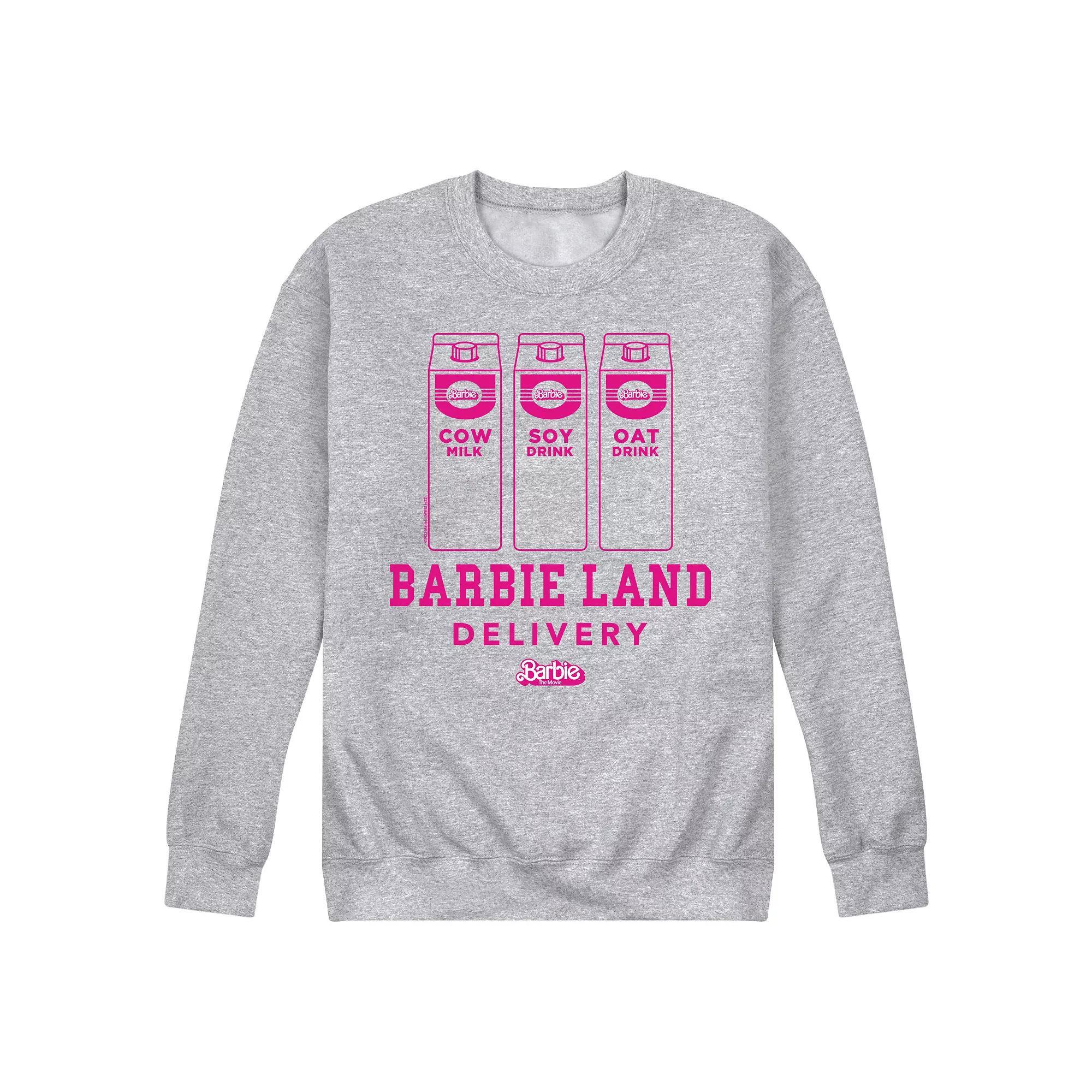 Mens Barbie The Movie Barbie Land Delivery Graphic Tee Product Image