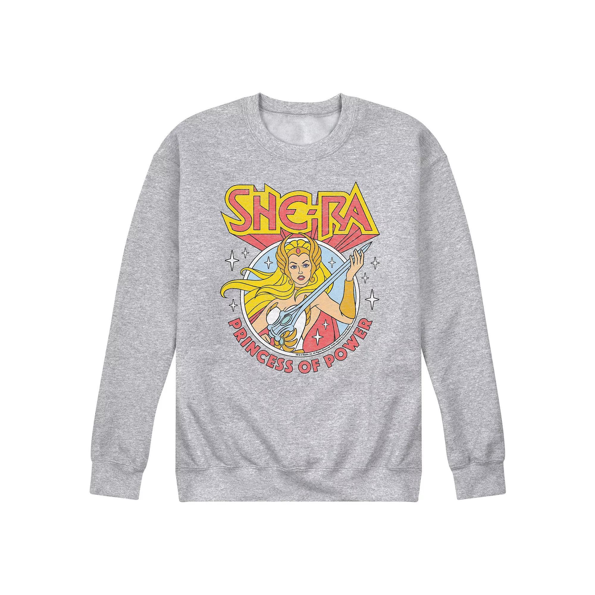 Mens She-Ra Princess Of Power Graphic Fleece Pullover Product Image