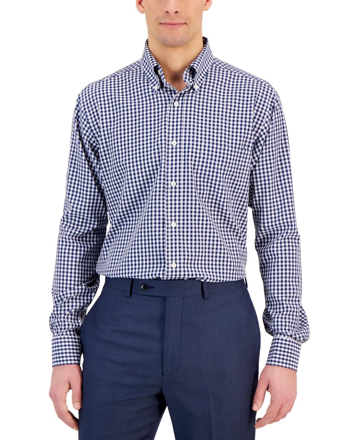 Club Room Mens Regular Fit Traveler Dress Shirt, Created for Macys Product Image