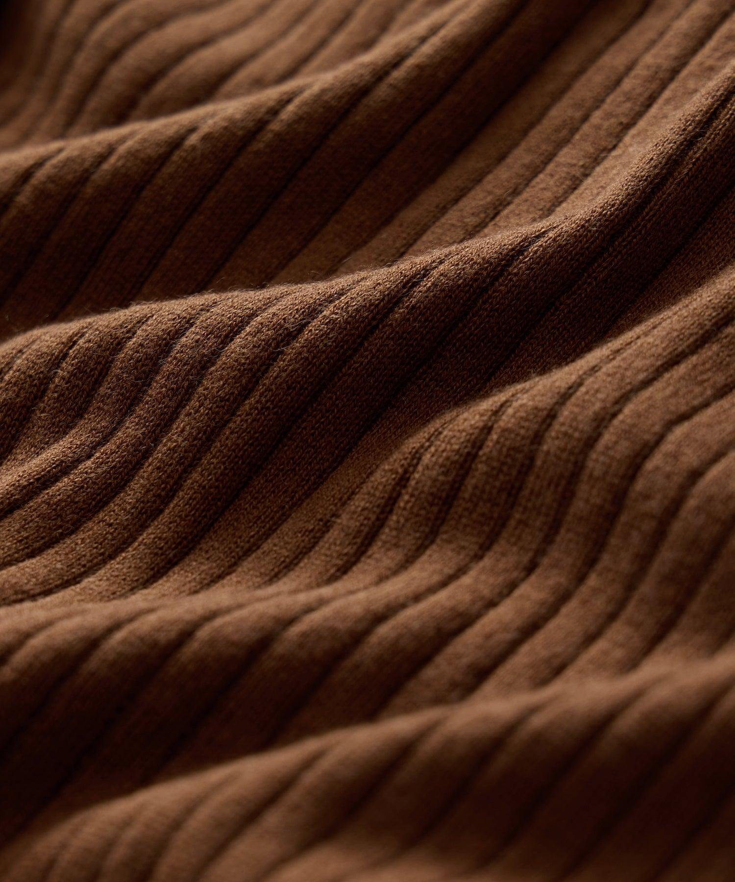 Silk-Cashmere Ribbed Montauk Sweater Polo Product Image